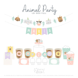 Animal Party ~ LD! Box Cumpleaños