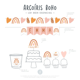 LD! Box Arcoíris Boho