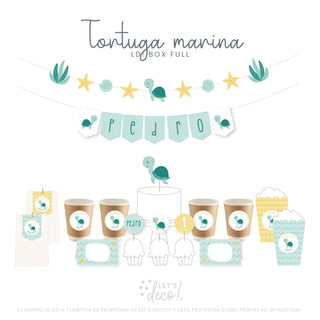 Tortuga Marina ~ LD! Box Cumpleaños